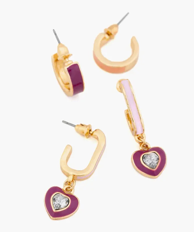Set Aros Argollas Colores