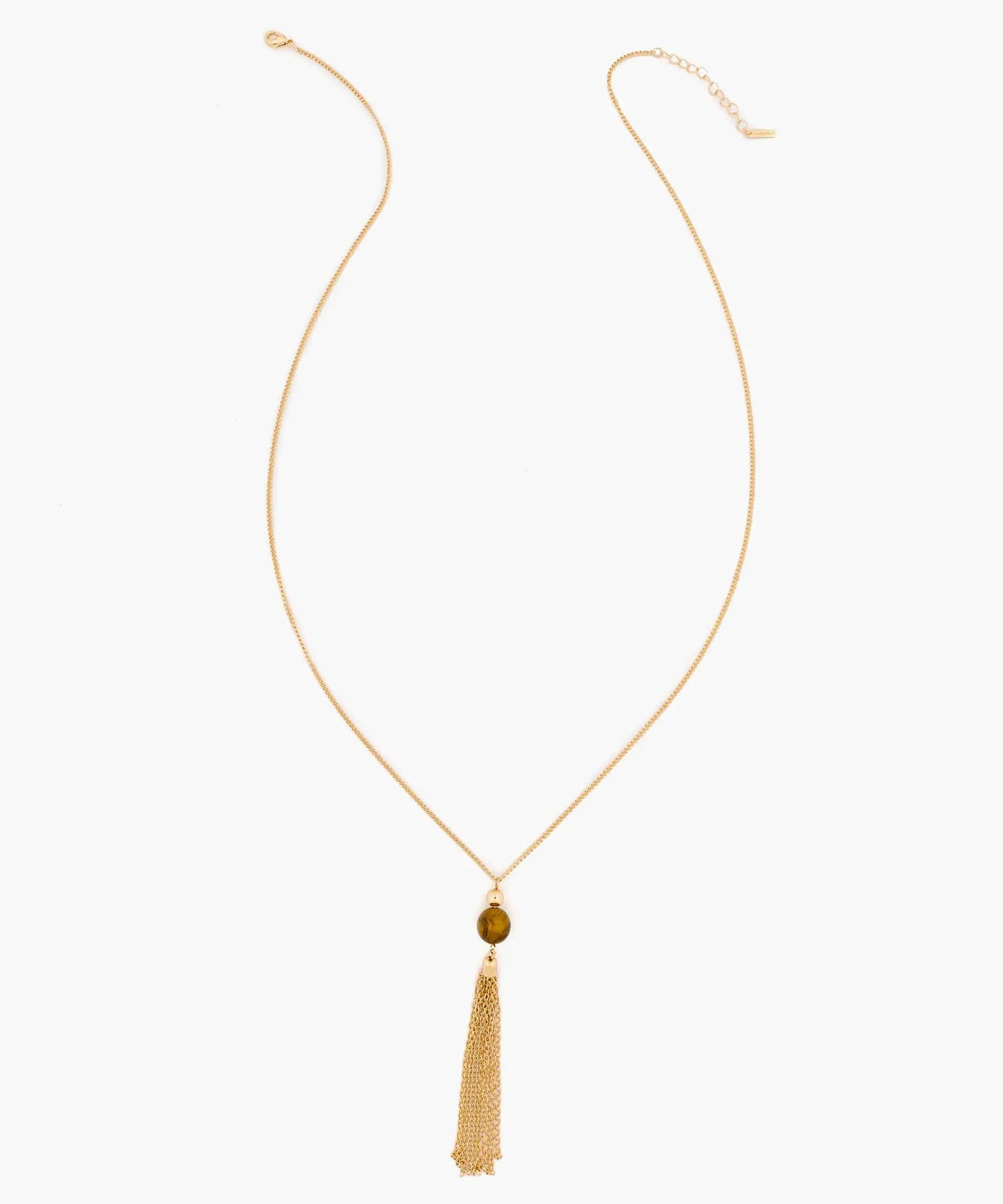 Collar Piedra Y Pompon