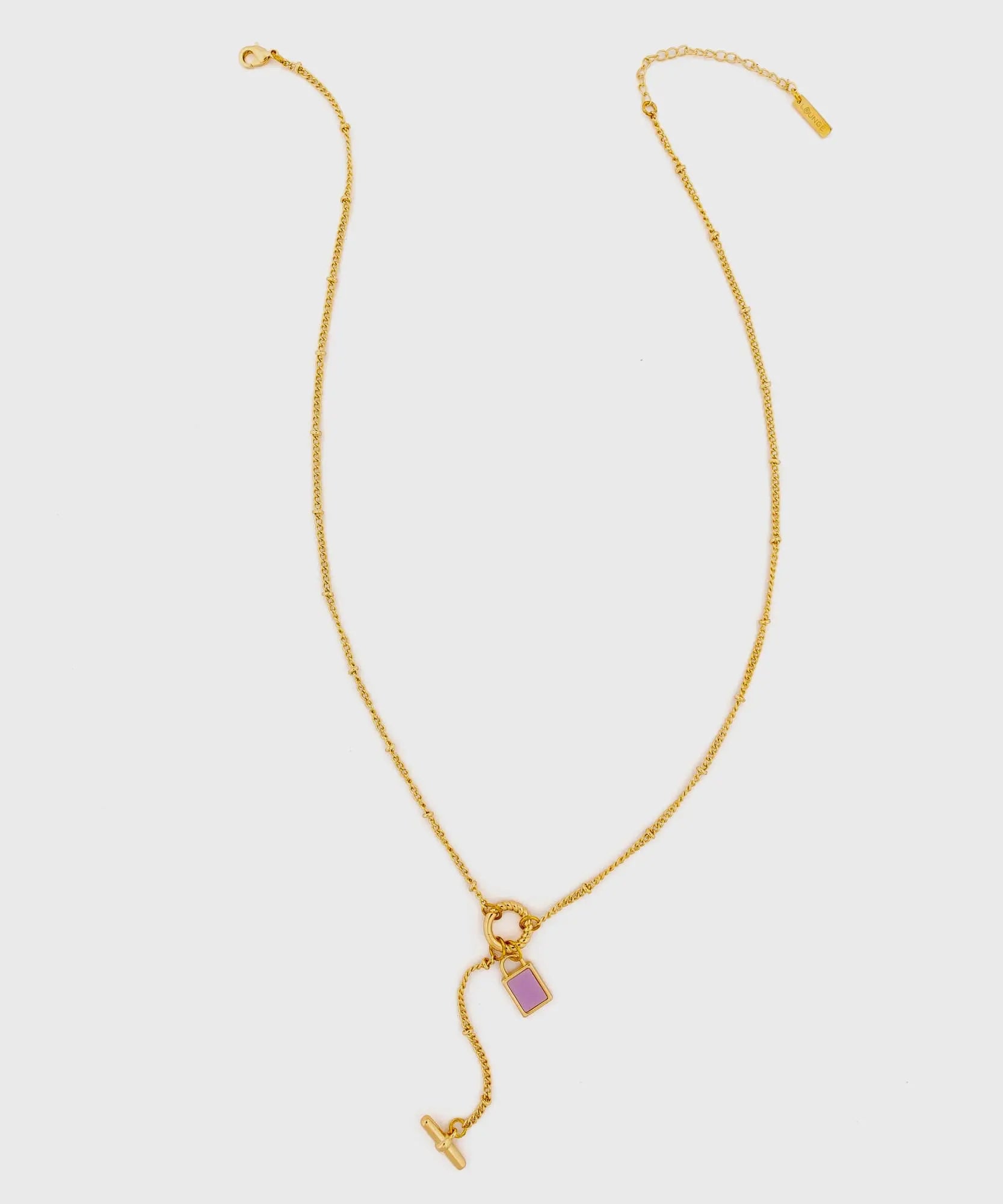 Collar Colgante Cuadrado