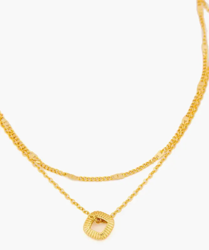 Collar Colgante Textura