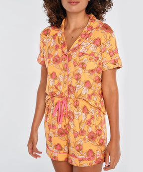 Set Pijama Corto Camisero