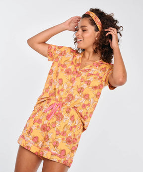 Set Pijama Corto Camisero