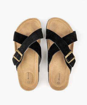 Sandalias Paradiso Gamuza Cruzadas