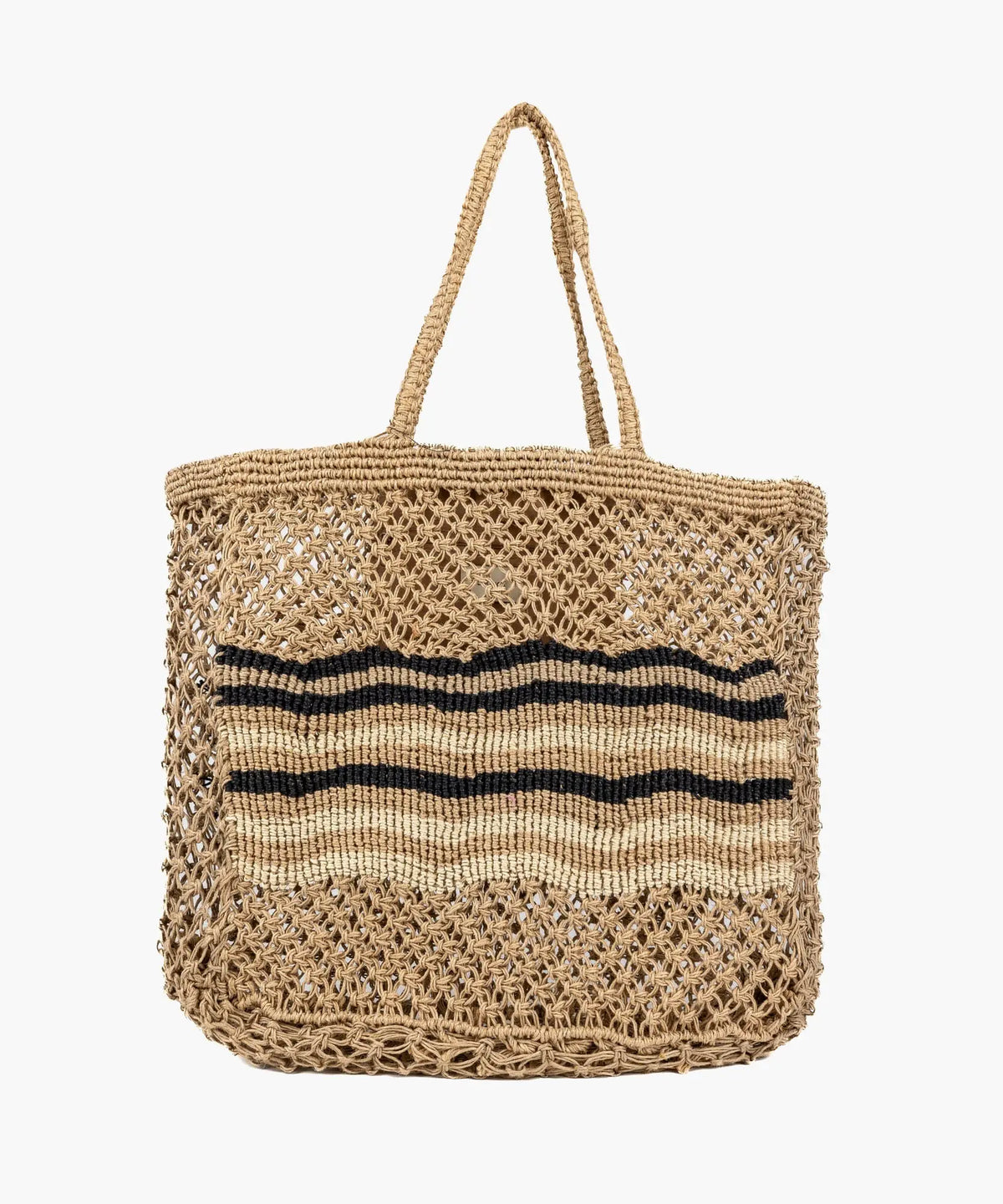 Bolso De Playa Paradiso Yute Líneas