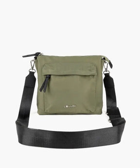 Cartera Nylon Cruzada Cuadrada