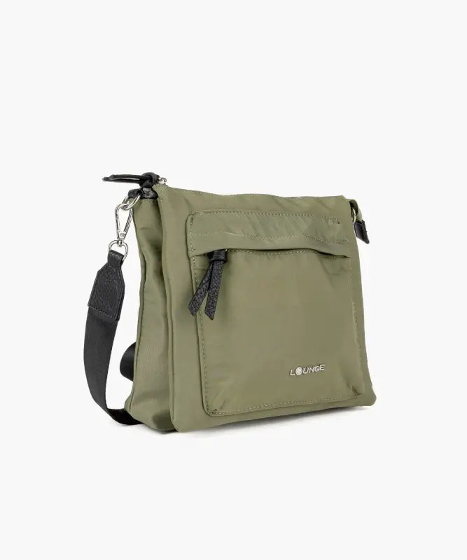 Cartera Nylon Cruzada Cuadrada