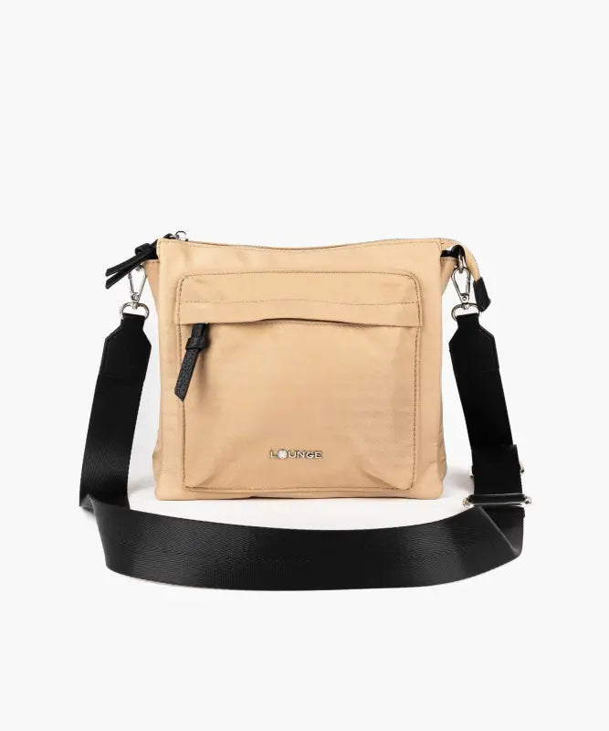 Cartera Nylon Cruzada Cuadrada