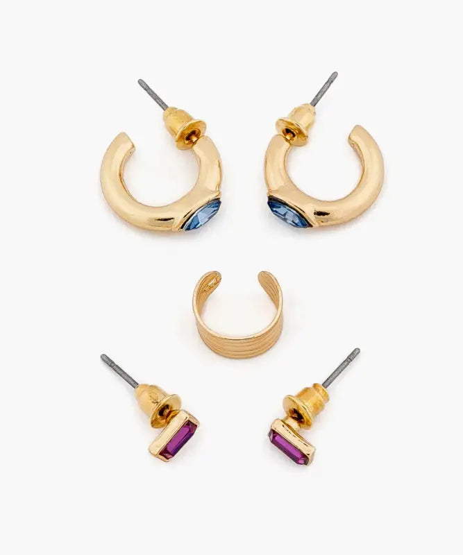 Set Aros Relounge Argollas Y Cuff