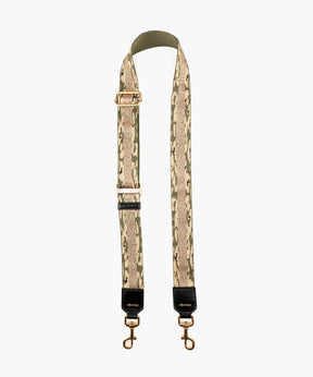 Correa Strap Cartera Animal Print Lurex