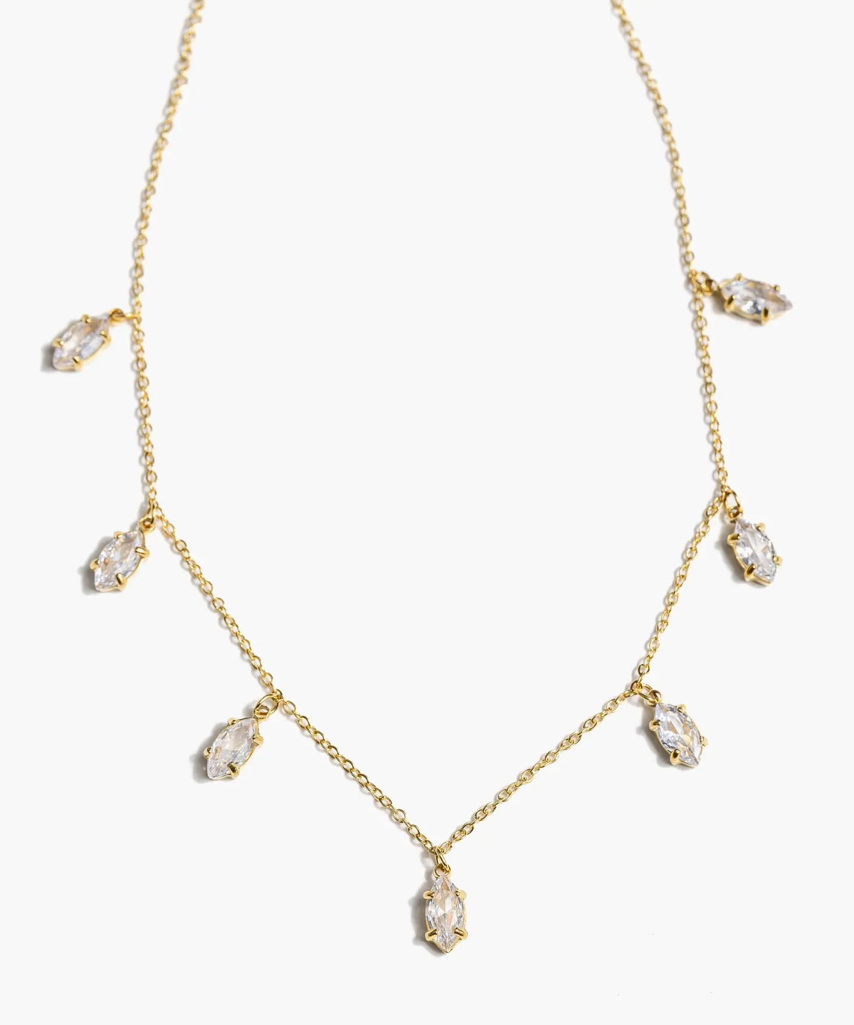 Collar Acero Inoxidable Gotas