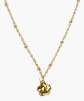 Collar Acero Inoxidable Flor