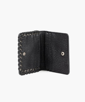 Billetera Boho Botón Ojetillos