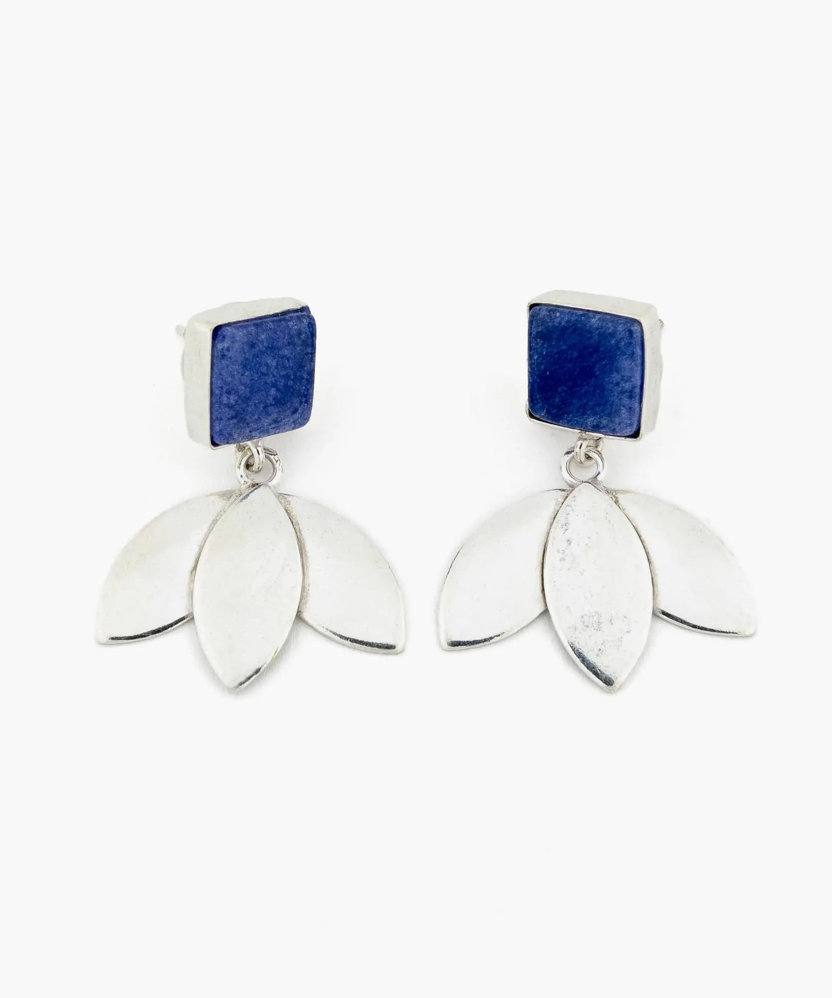 Aros Piedra Pétalos