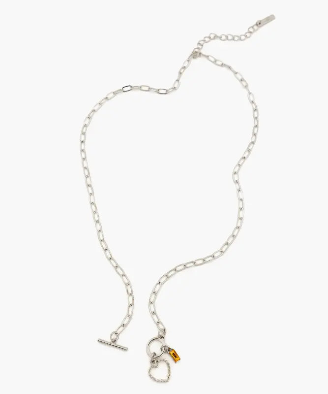 Collar Charm Y Broch En T