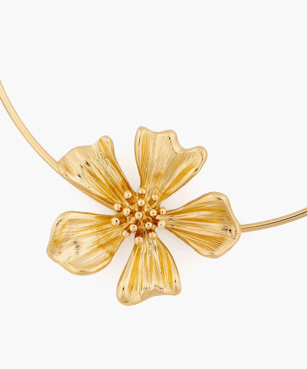 Collar Choker Flor Grande