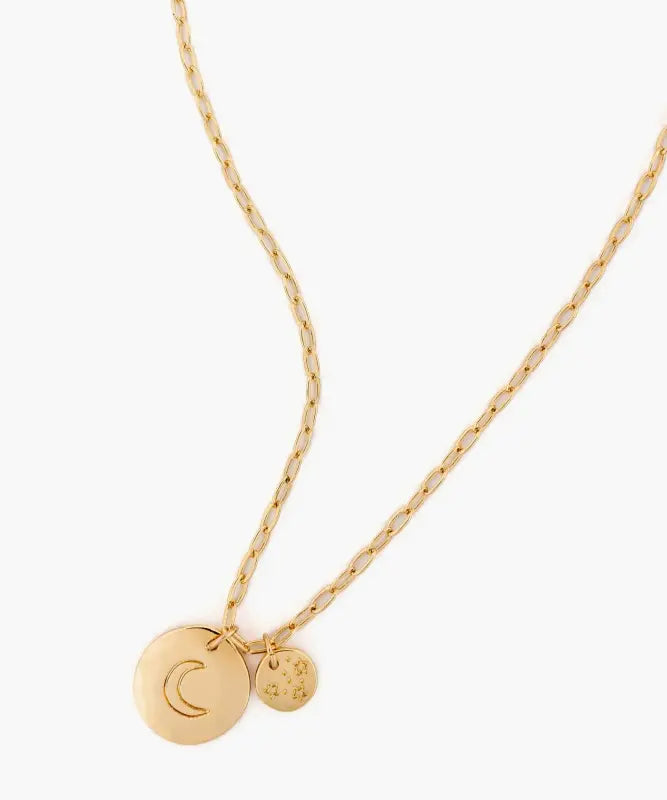 Collar Moneda Grabada