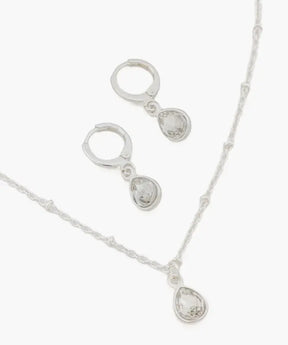 Set Collar Y Aros Gota