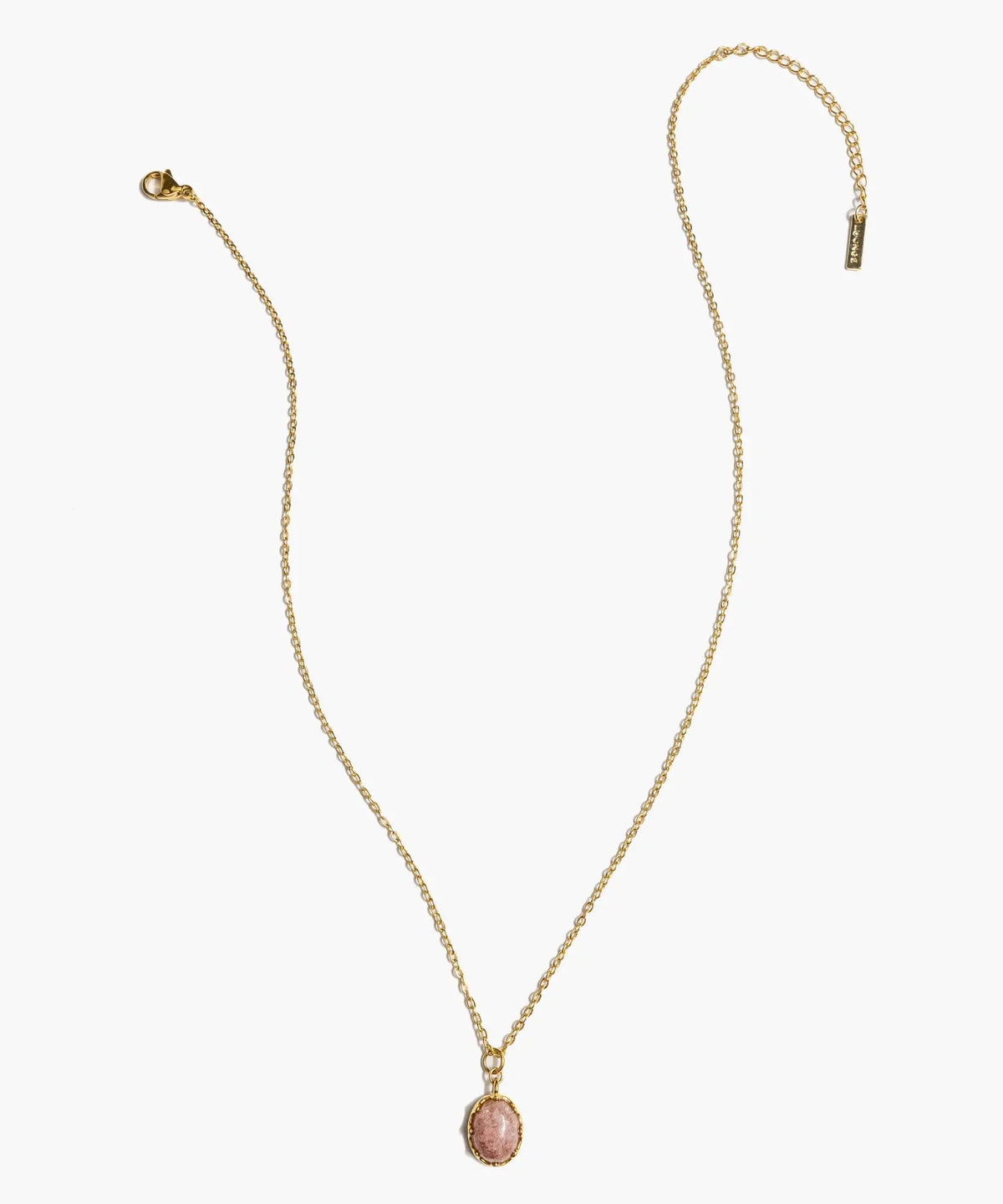 Collar Acero Inoxidable Piedra
