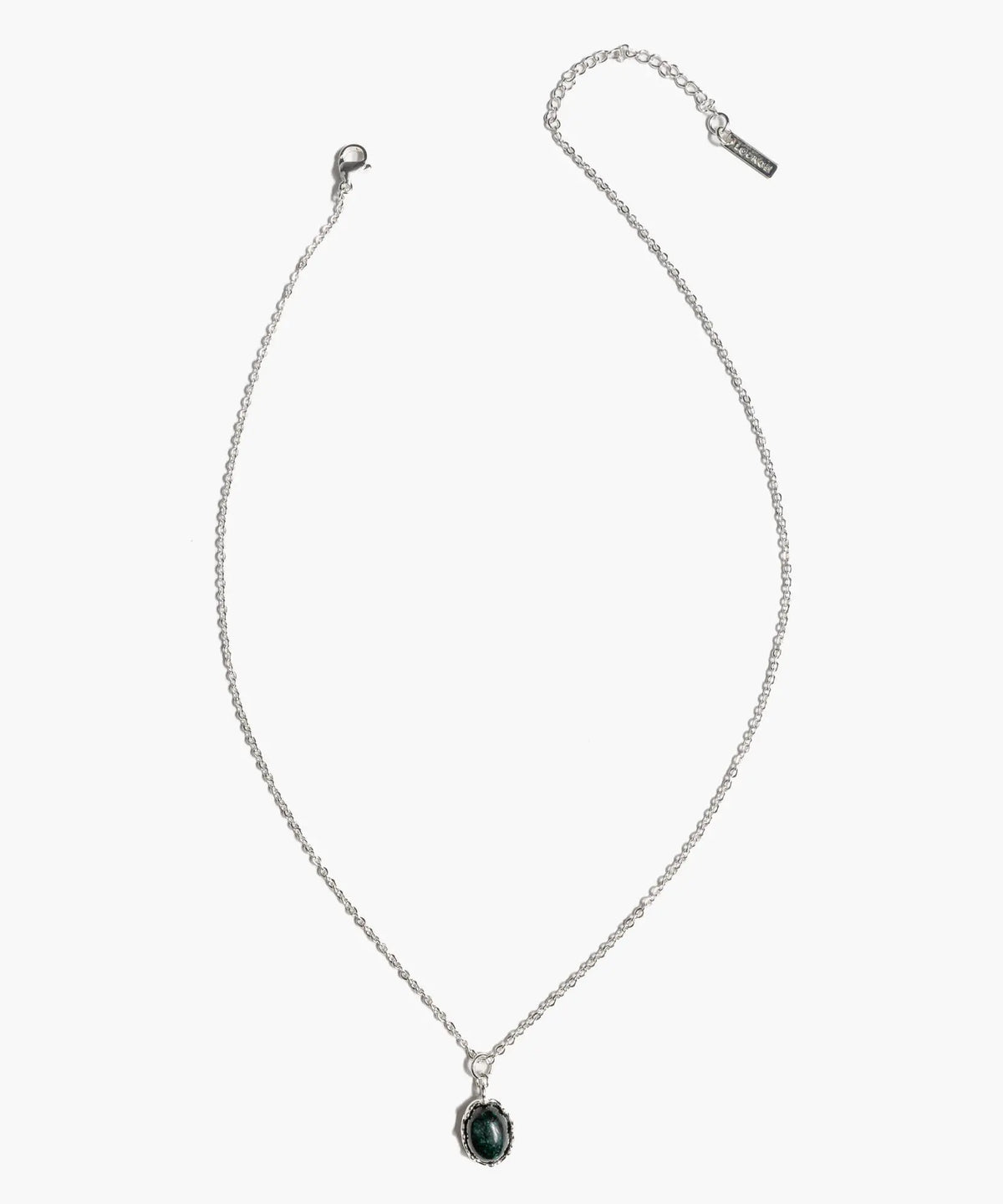 Collar Acero Inoxidable Piedra