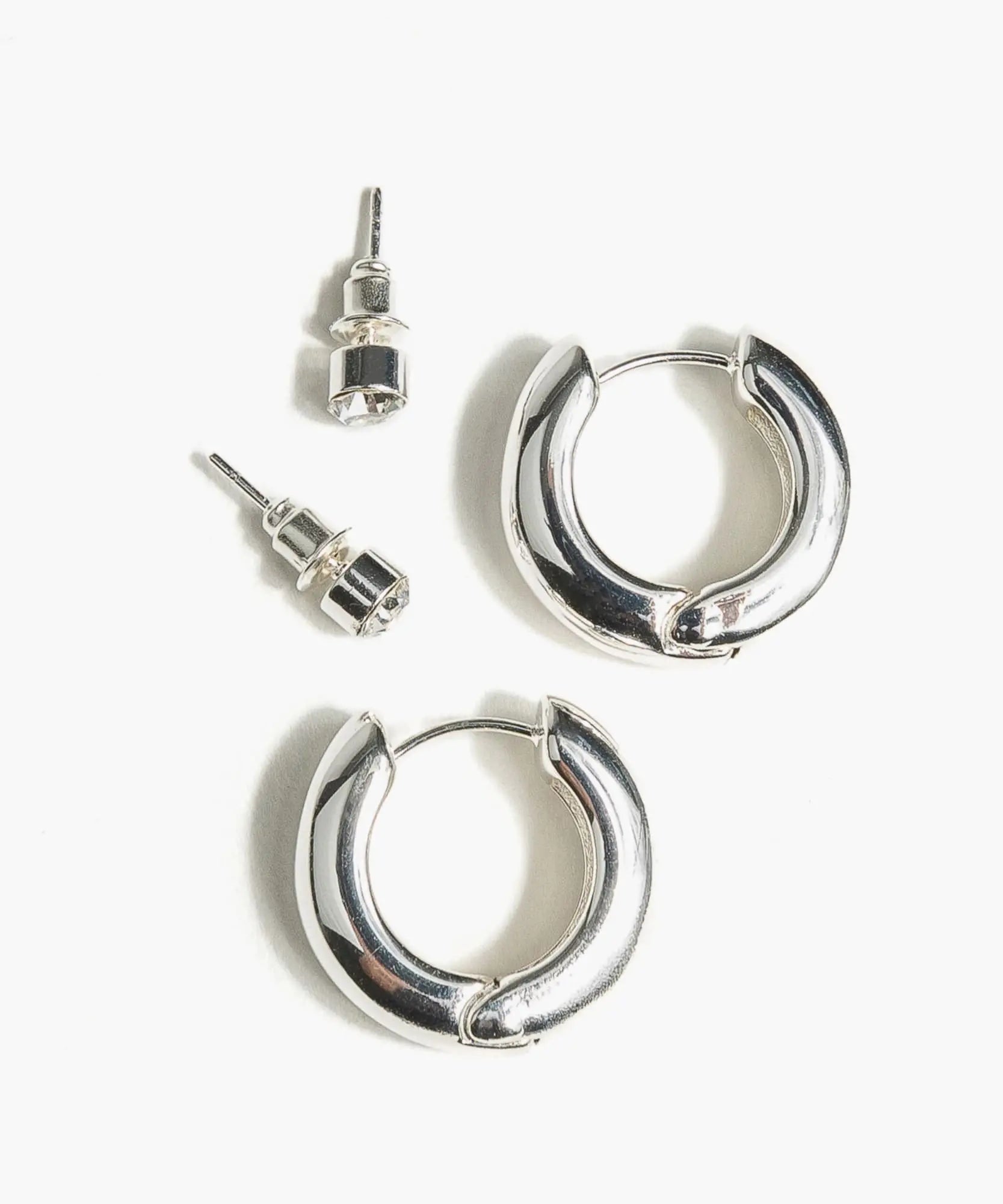 Set Aros Acero Inoxidable