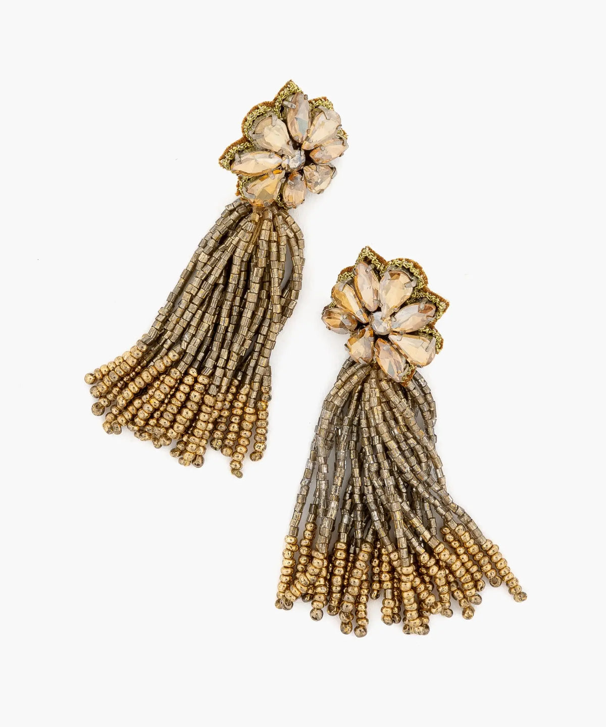 Aros Pompón Flor