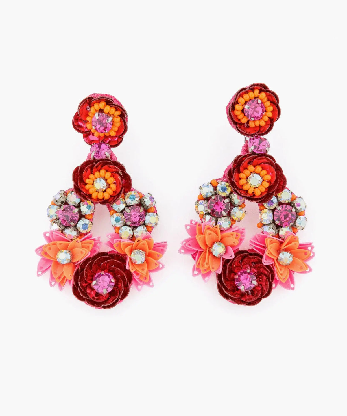 Aros Flores Mostacillas