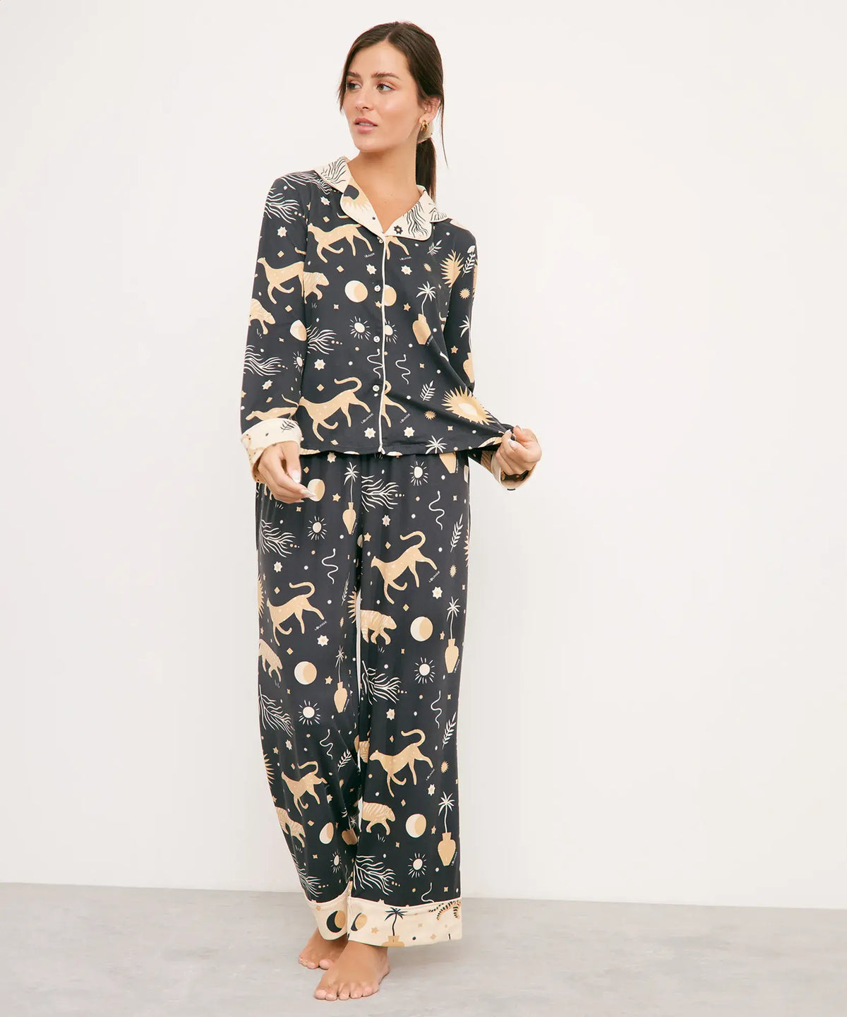 Set Pijama Largo Mystic Tiger