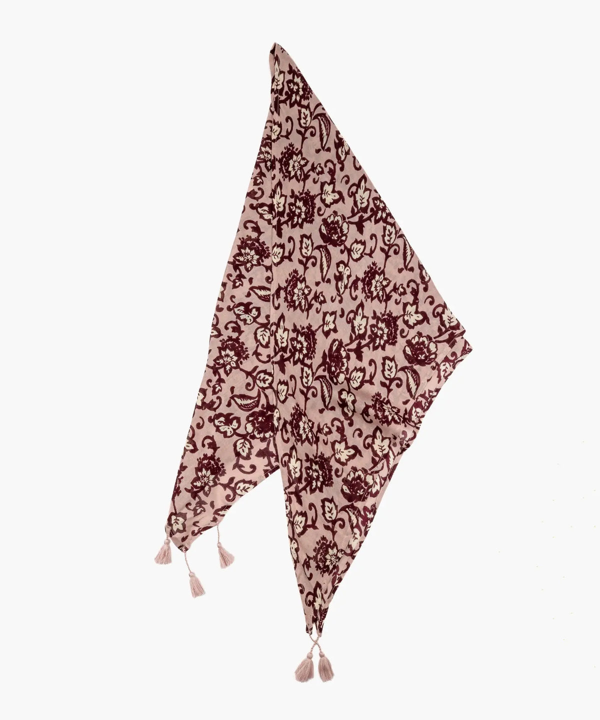 Pañuelo Triángulo Flores Pequeñas Boho