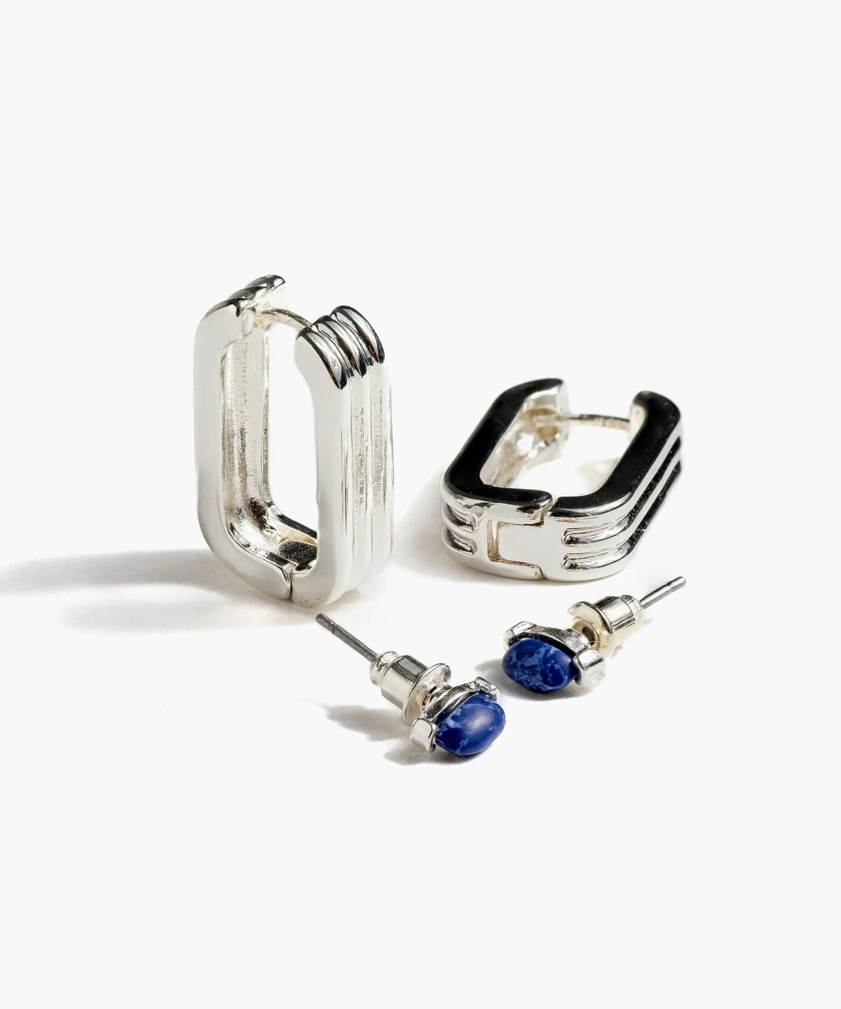 Set Aros Piedras Argollas
