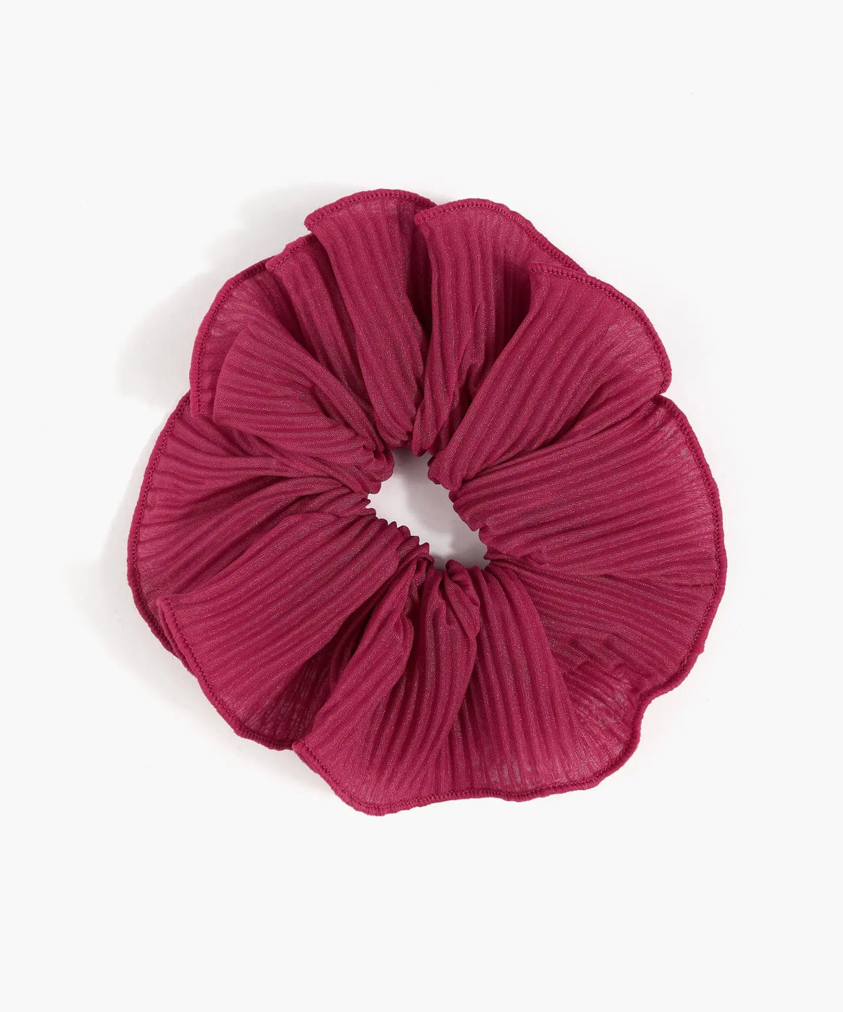 Collet Plisado - Fucsia
