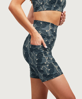 Short Deportivo Biker Flores