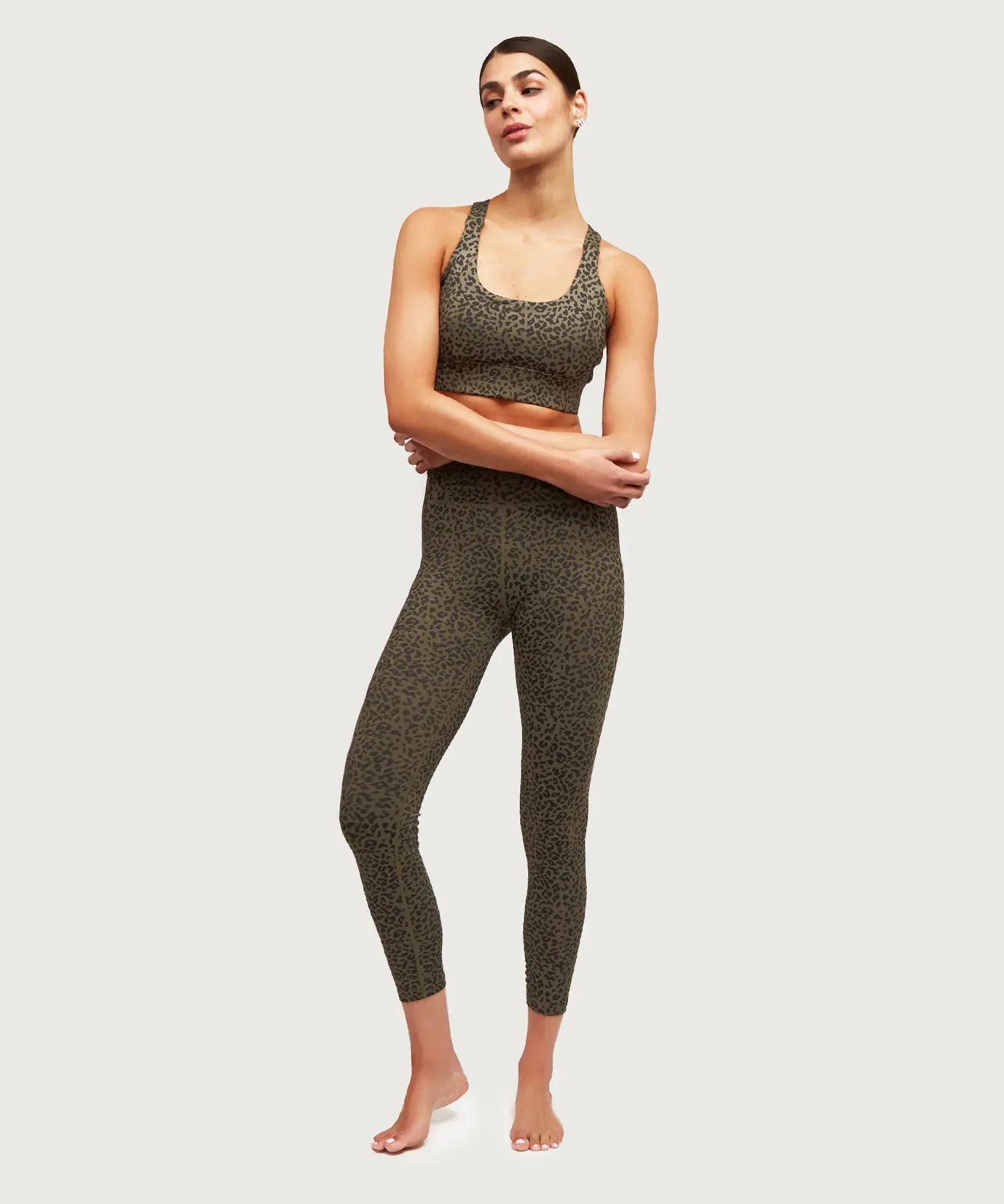 Calza Deportiva Leopard Print