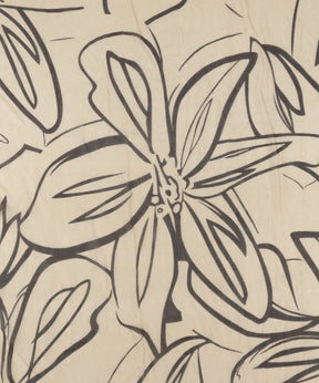 Estola Seda Diseño Flores