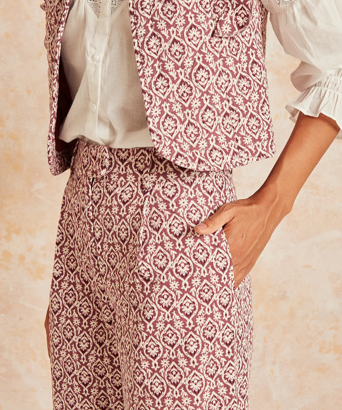 Pantalón Cotelé Boho