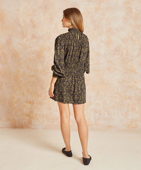 Vestido Panal De Abejas Boho