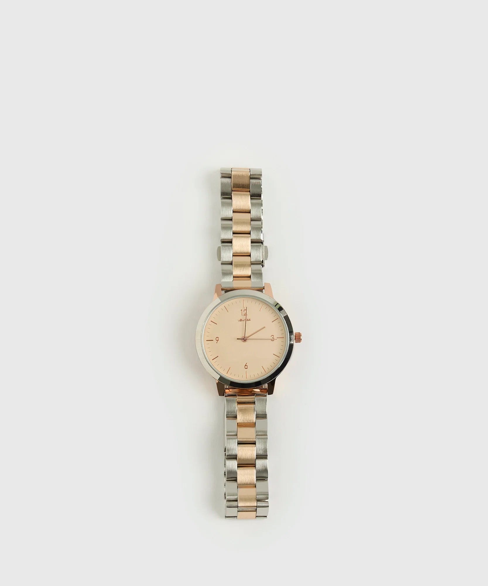 Reloj Clásico Bicolor