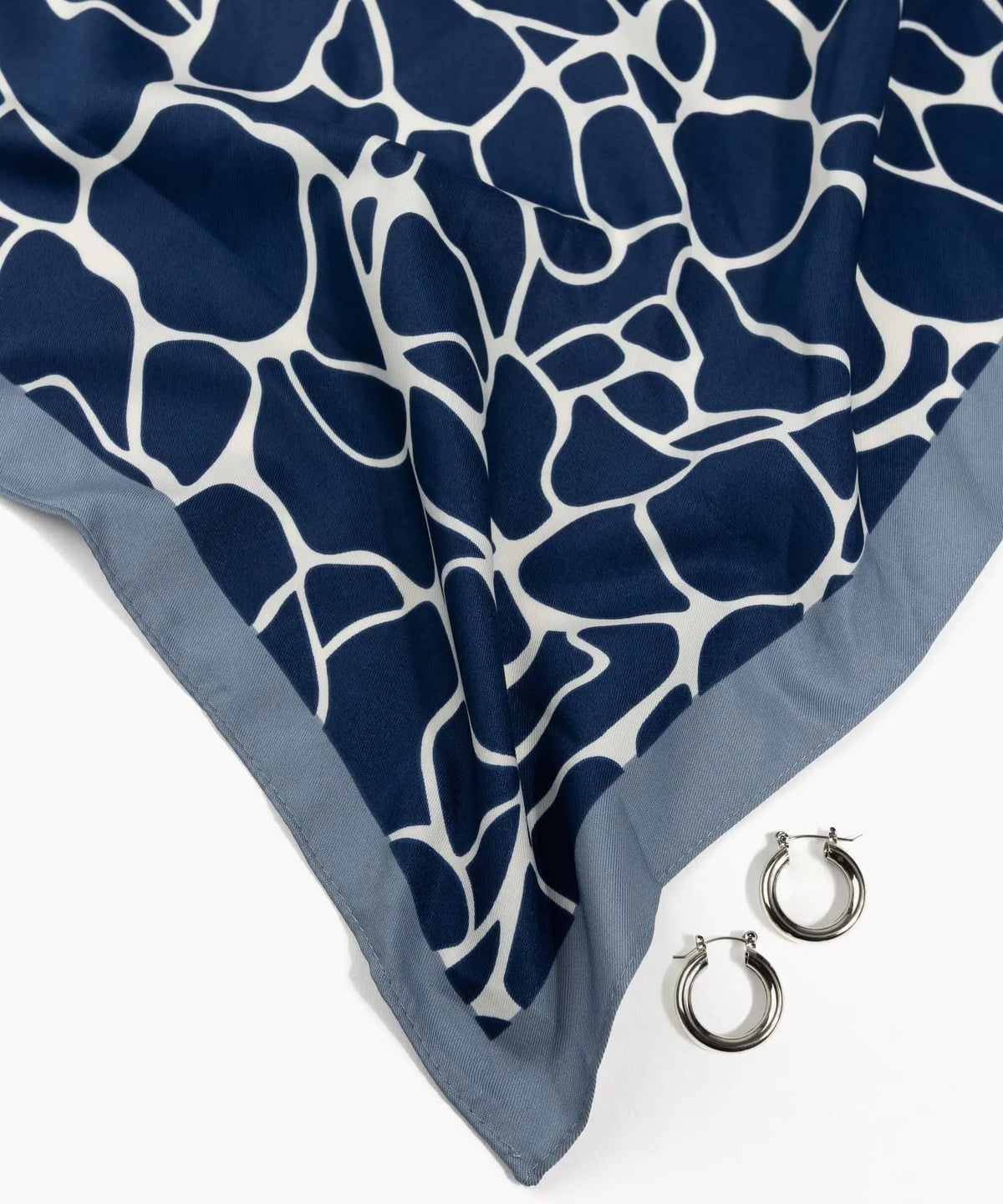Set Pañuelo Y Aros Manchas