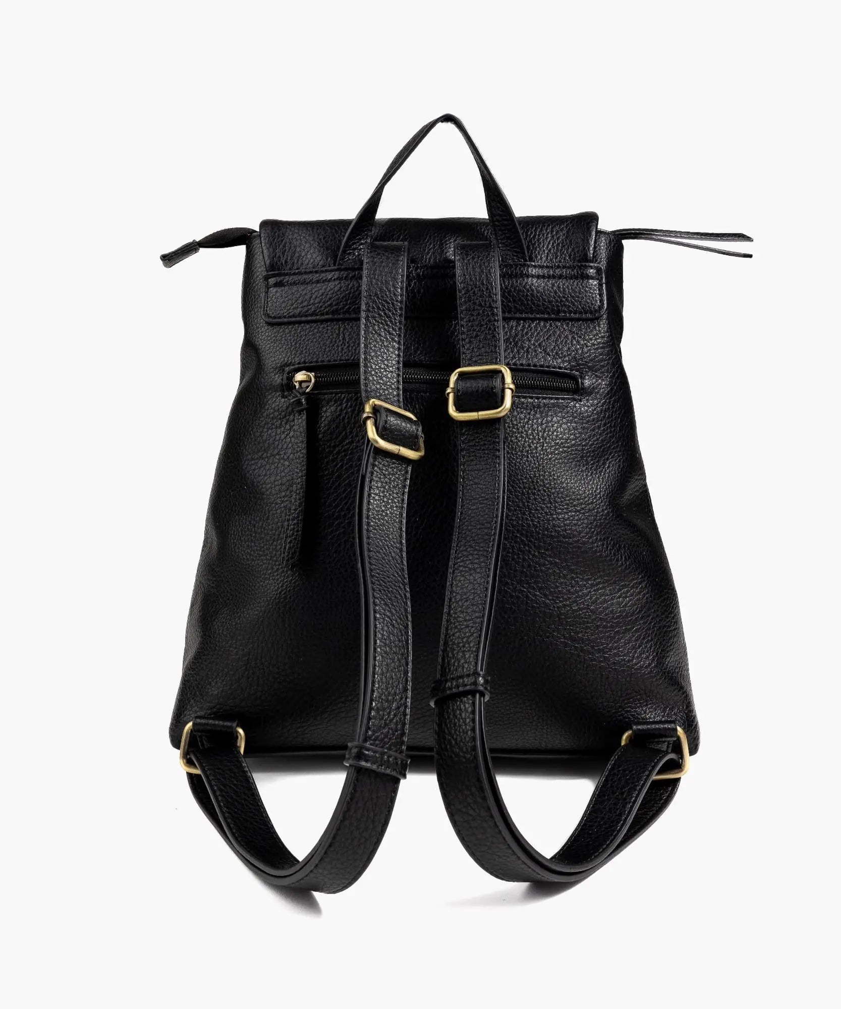 Mochila Flap Con Bolsillo