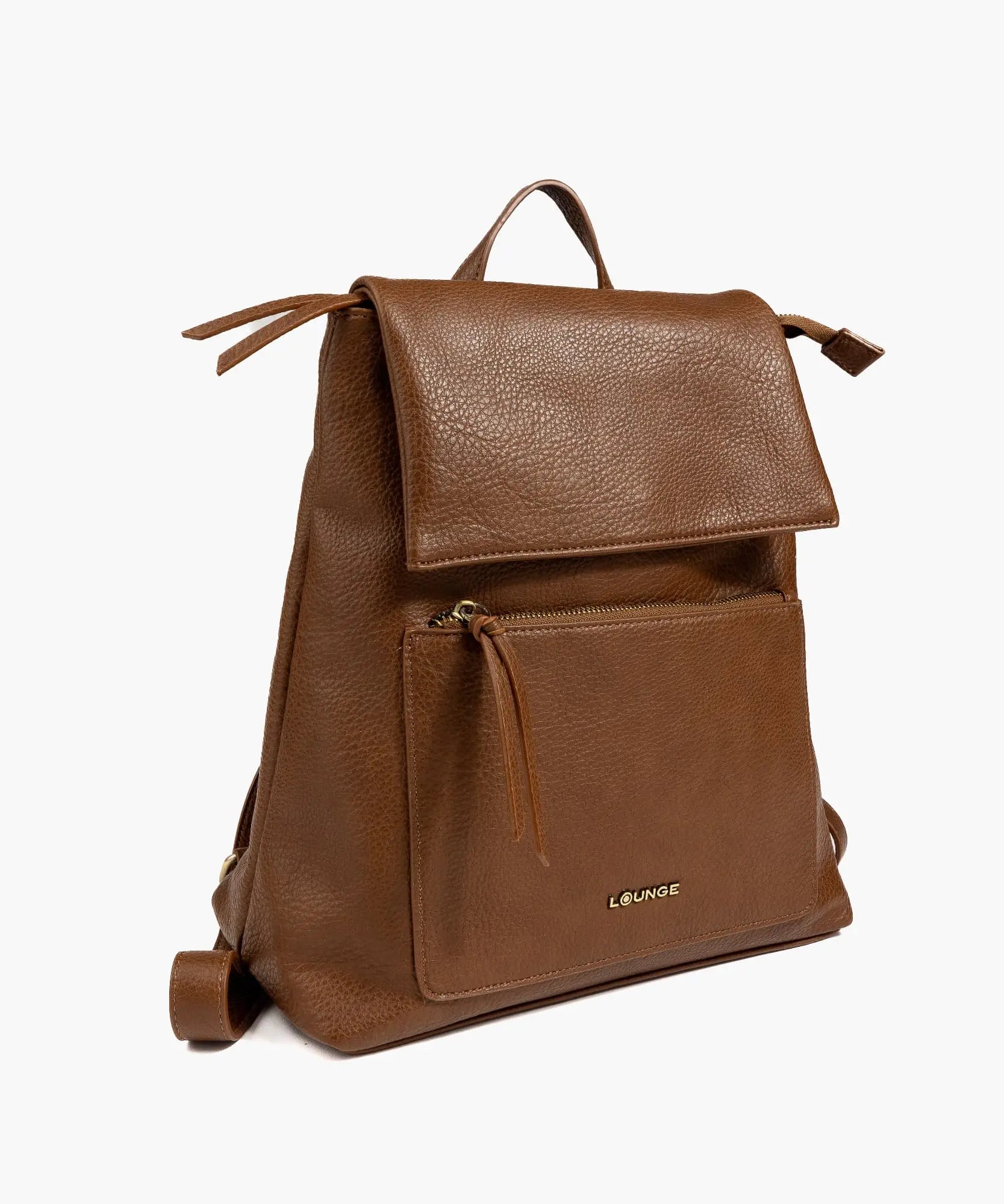 Mochila Flap Con Bolsillo