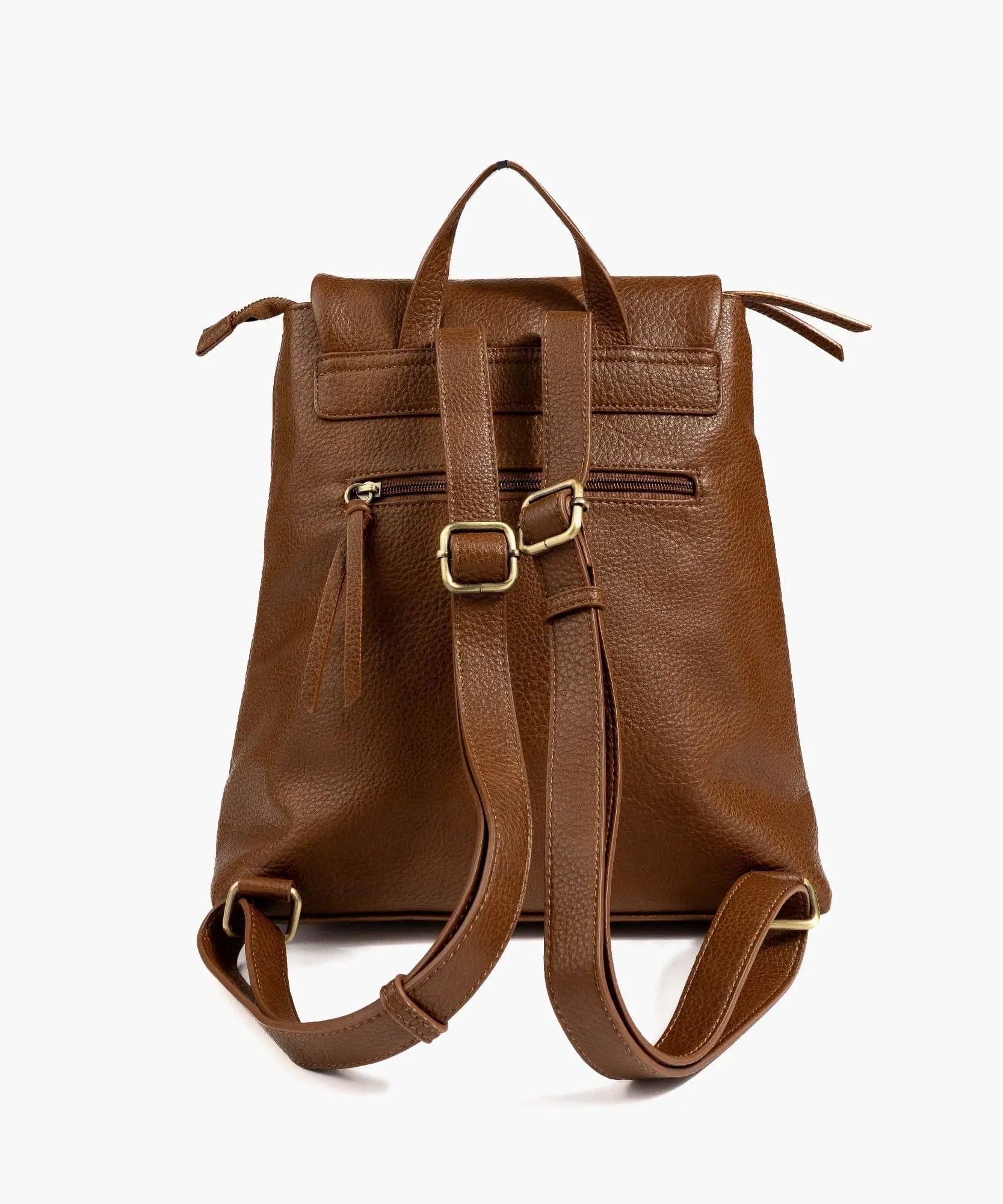 Mochila Flap Con Bolsillo