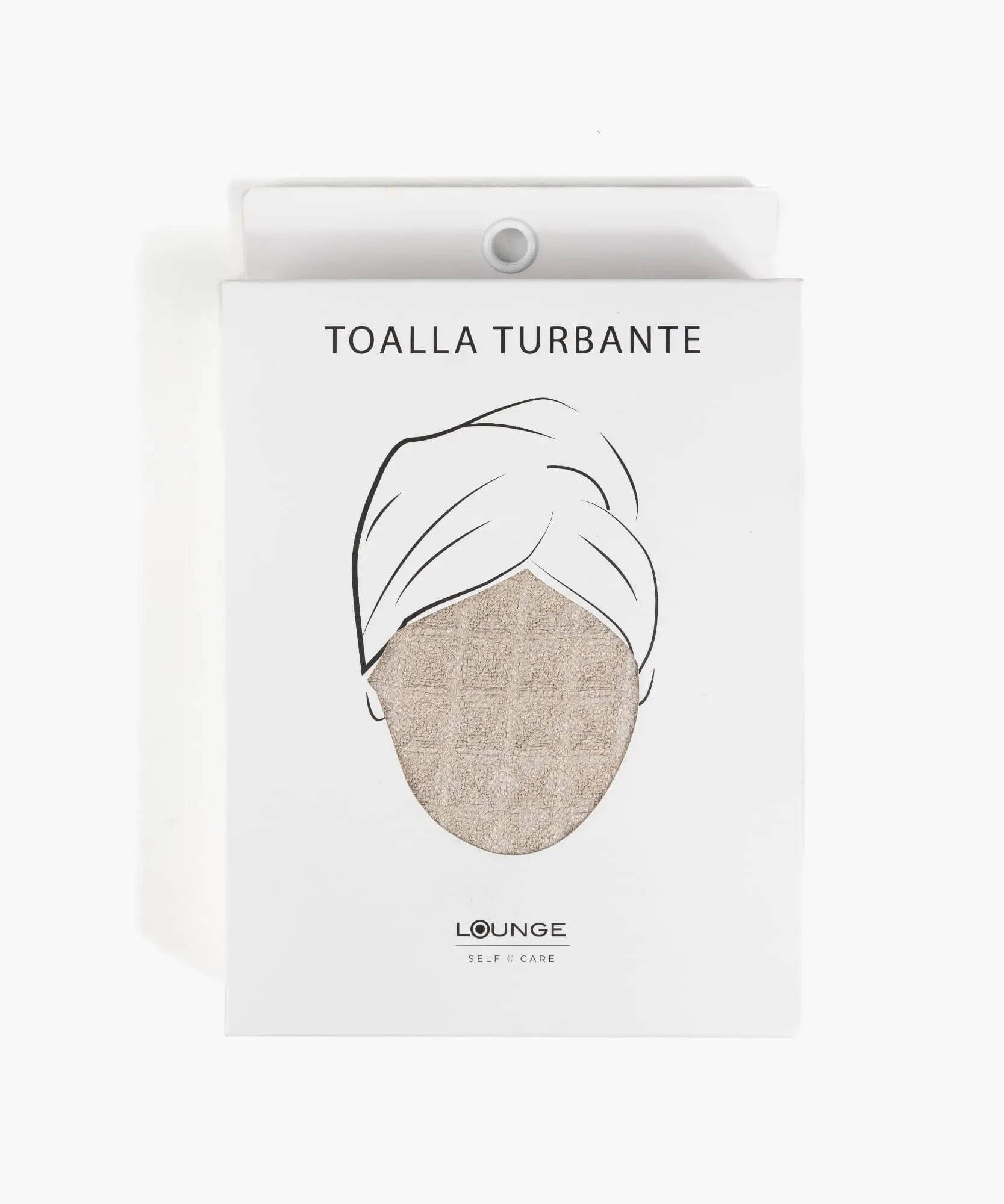 Toalla Para El Pelo Turbante Unicolor