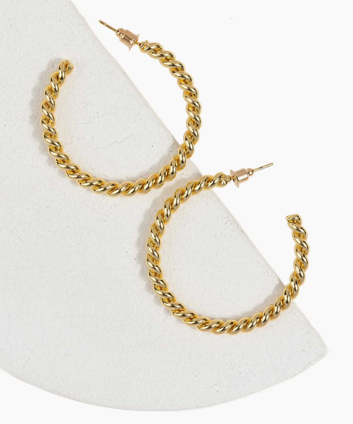Aros Argollas Trenzadas