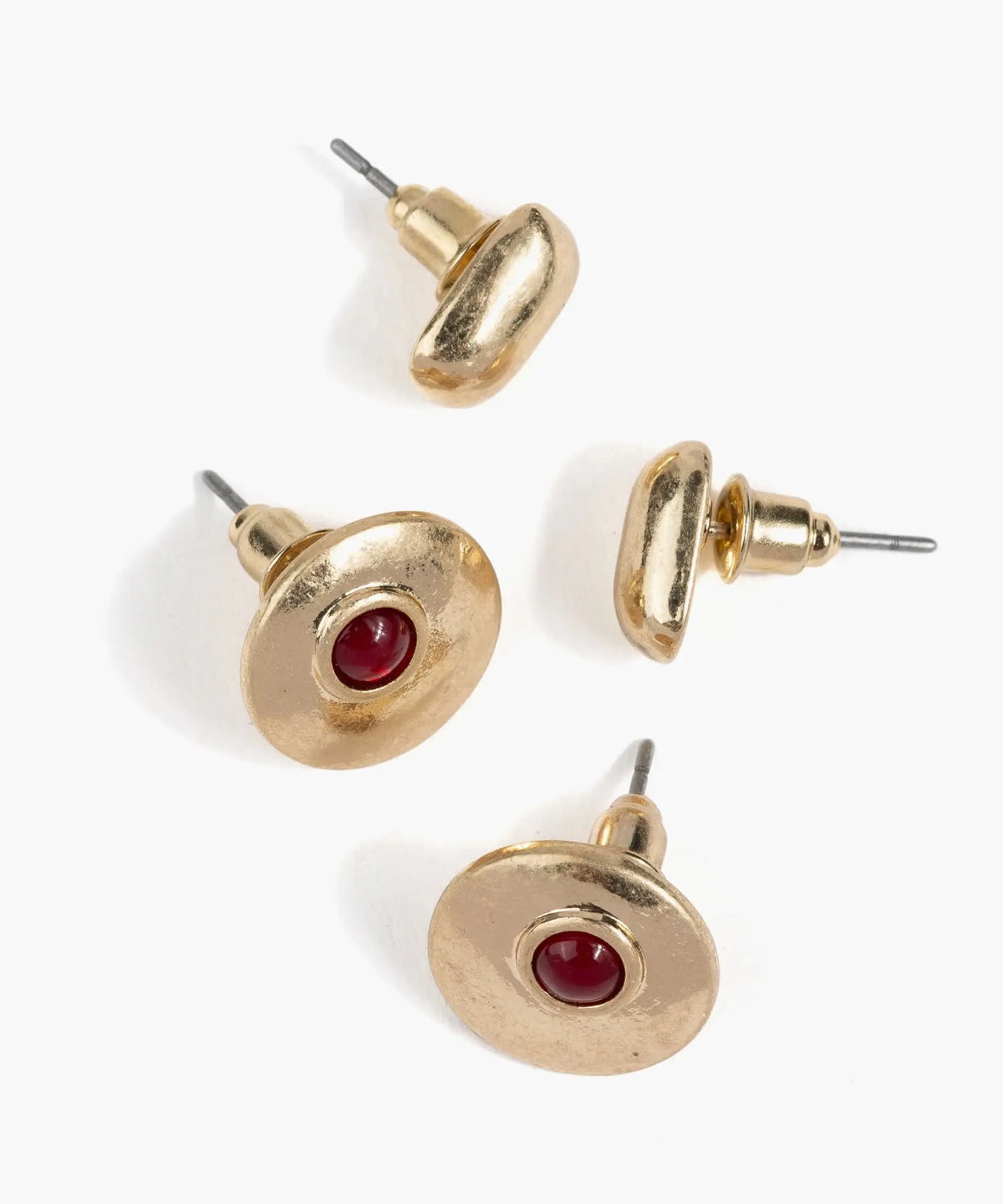 Set Aros Con Piedra