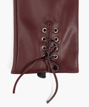 Guantes Con Cordón