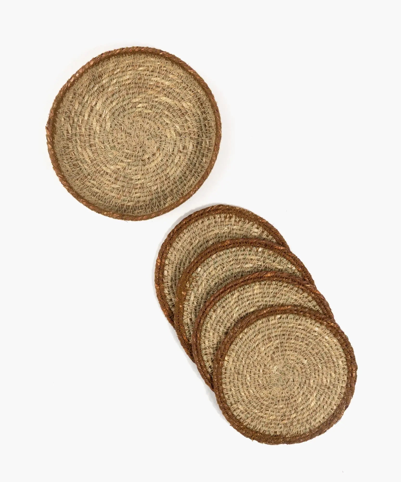 Set Posavasos Yute