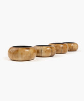 Set Porta Servilletas Madera