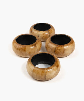 Set Porta Servilletas Madera