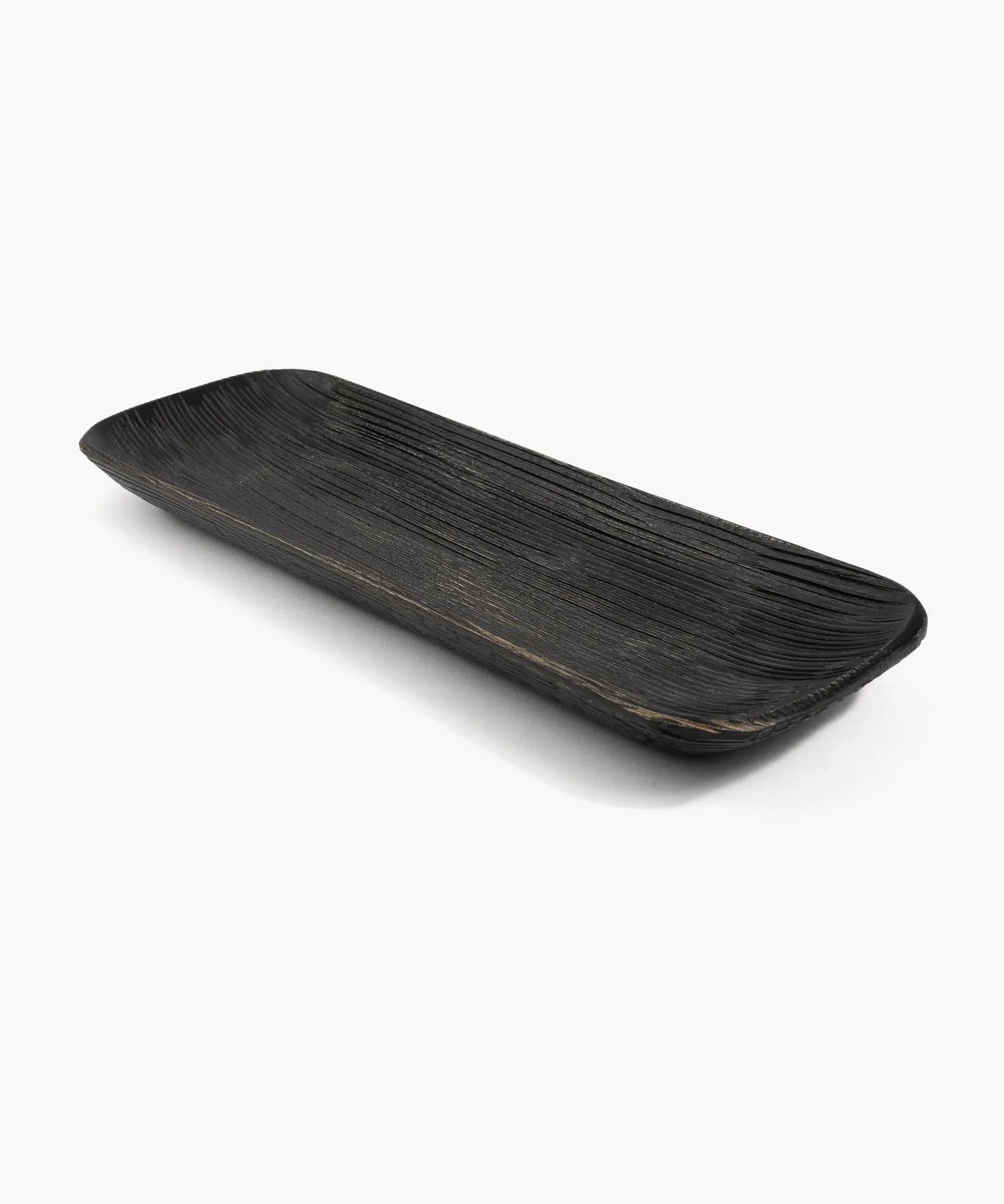 Plato De Madera Con Grietas
