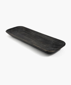 Plato De Madera Con Grietas