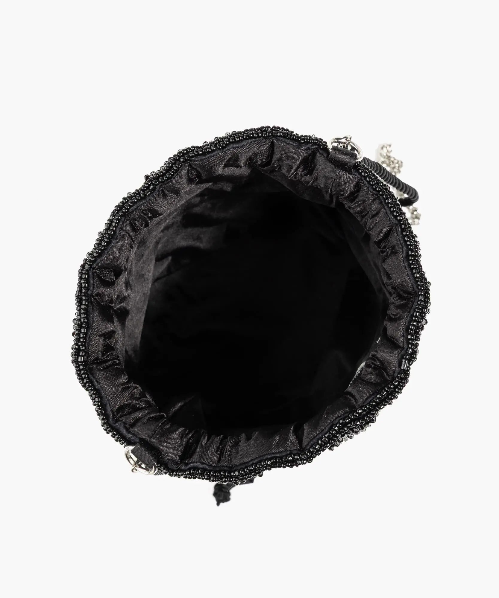 Mini Cartera Bucket Mostacillas Fiesta